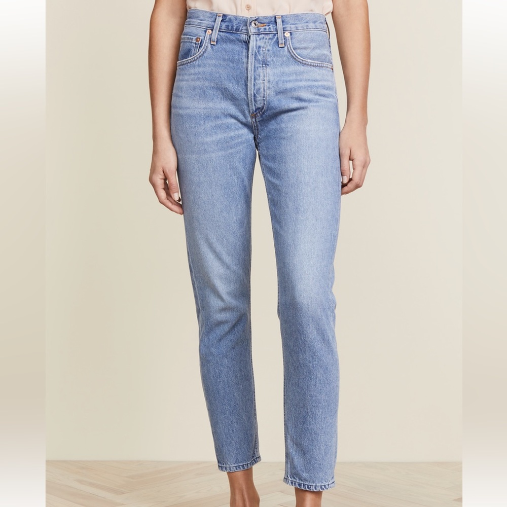 Agolde ‘Jamie’ High Rise Classic Jeans